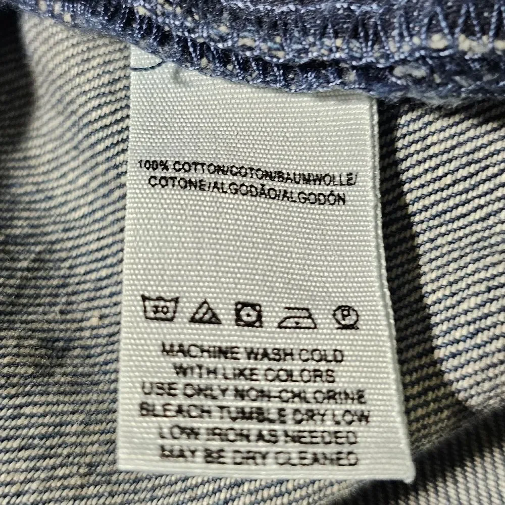 FREE PEOPLE Denim Overalls - Size 24‎ - Picture 8 of 8